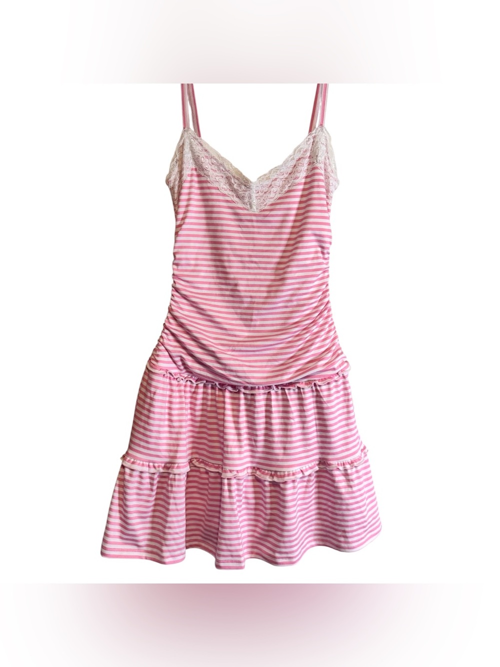 Hollister Pink Striped Dress / Romper NWT XXS